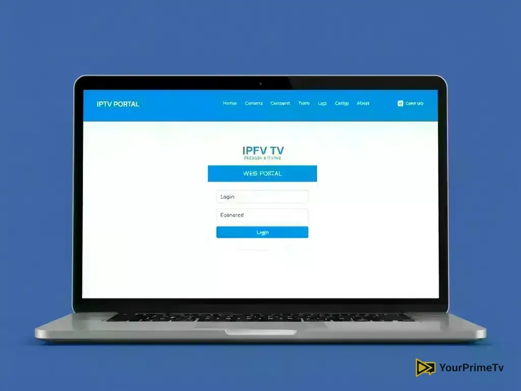 YourPrimeTv web portal login interface